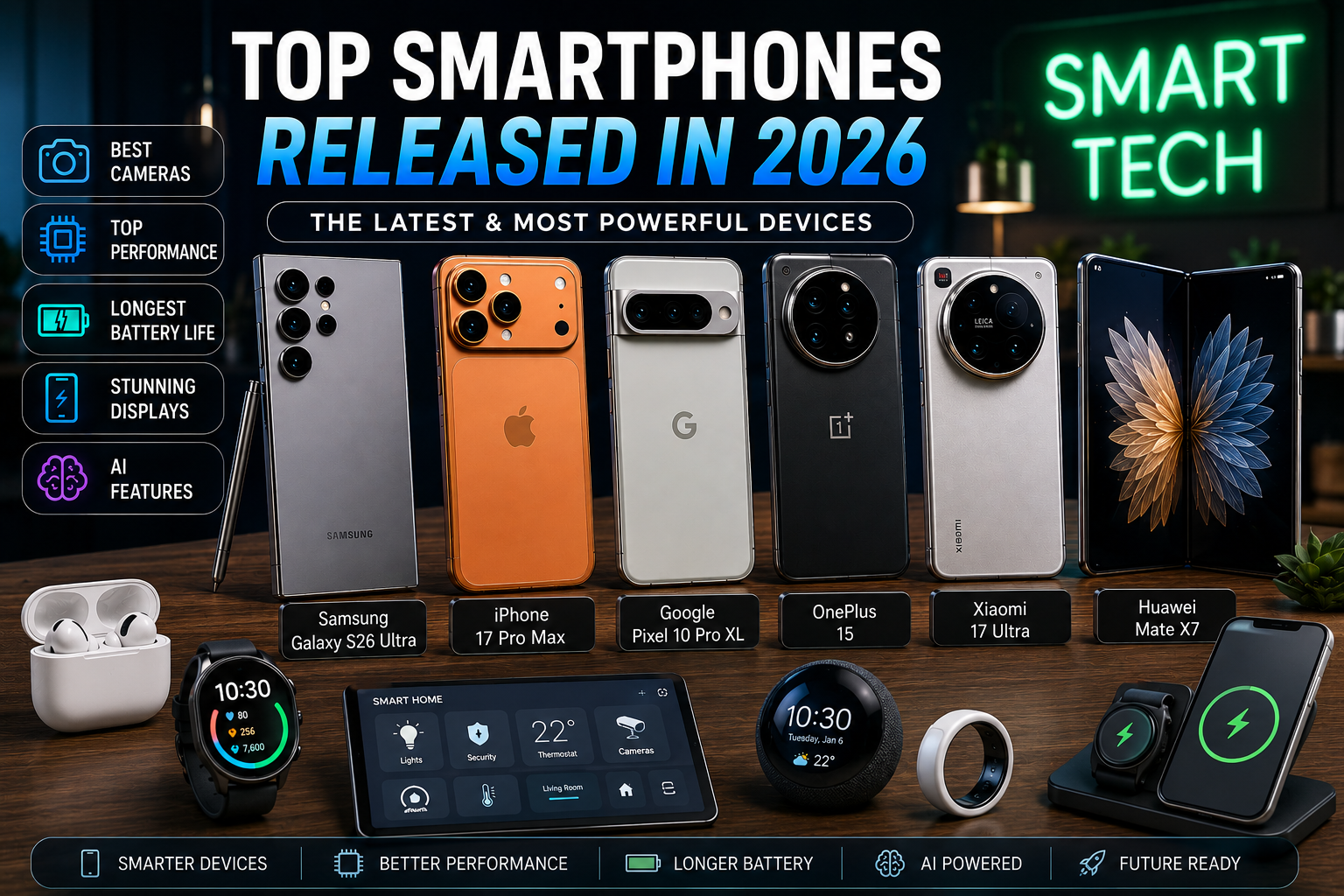 latest smartphones 2026 dtecheducate