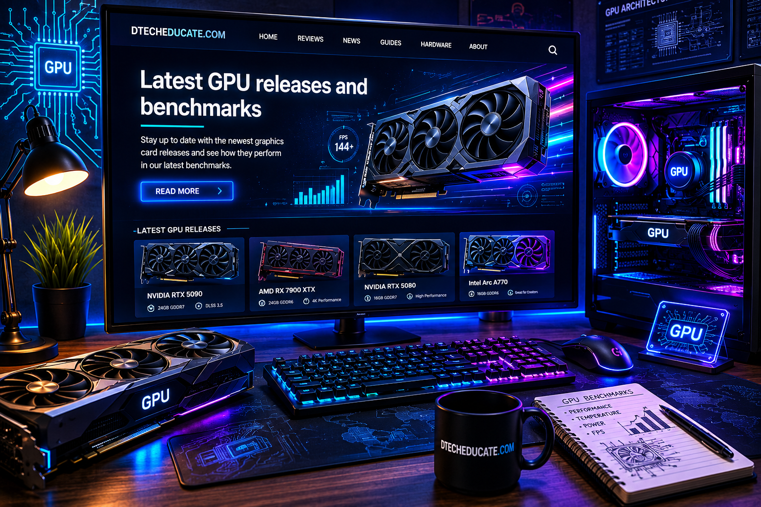 Latest GPU Releases and Benchmarks 2026 dtecheducate