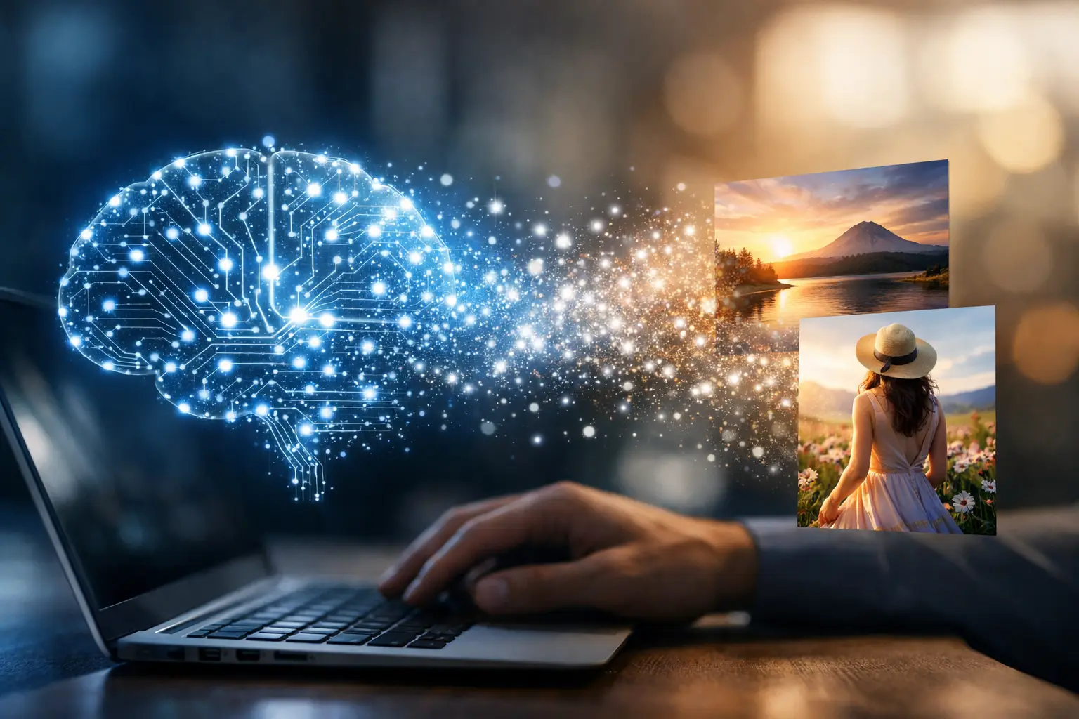 How AI Image Generators Work From Words to Pixels